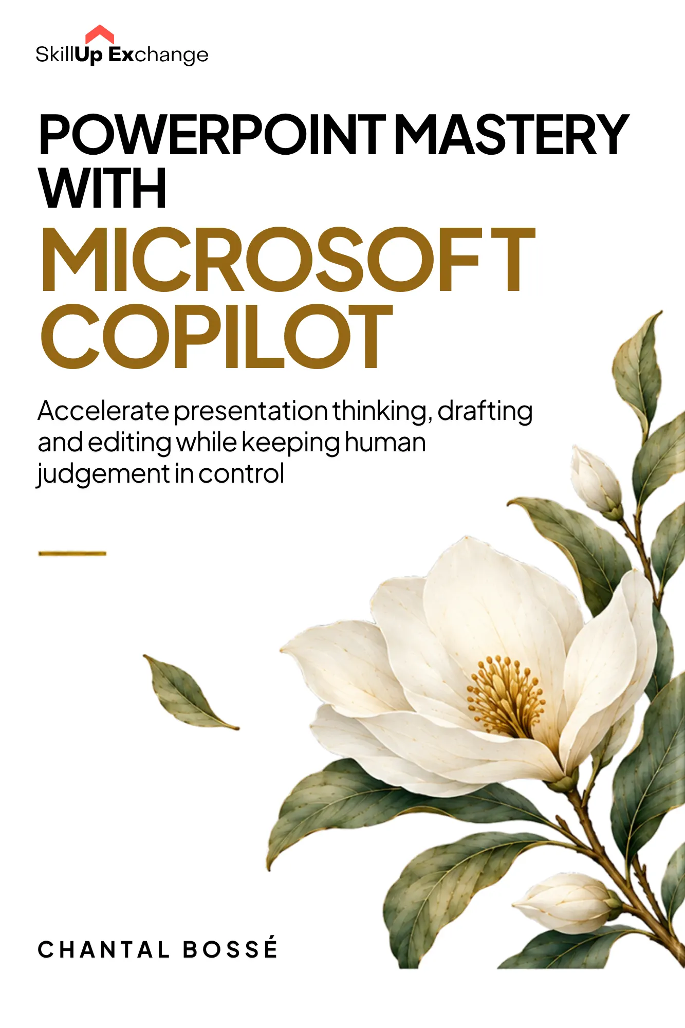 Cover of PowerPoint Mastery with Microsoft Copilot